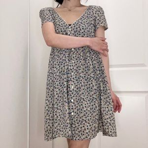 EUC Denim & Supply Oversized Floral Babydoll Dress
